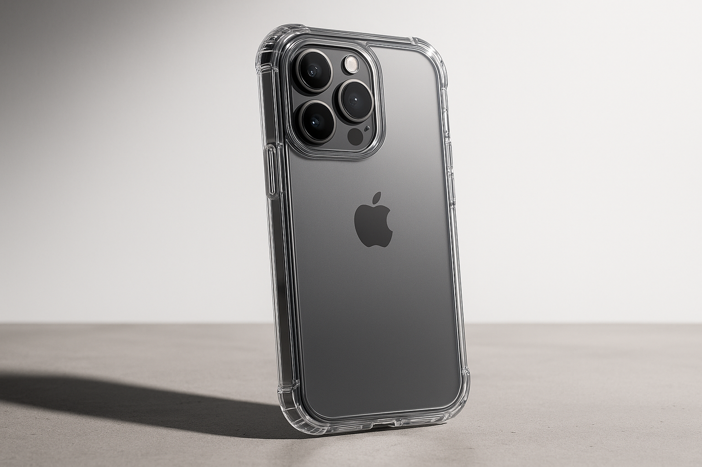 Funda Silicona Transparente Ultra-Fina para iPhone 7 al 16 / SE / Mini / Pro / Max - Funda Silicona Transparente para iPhone