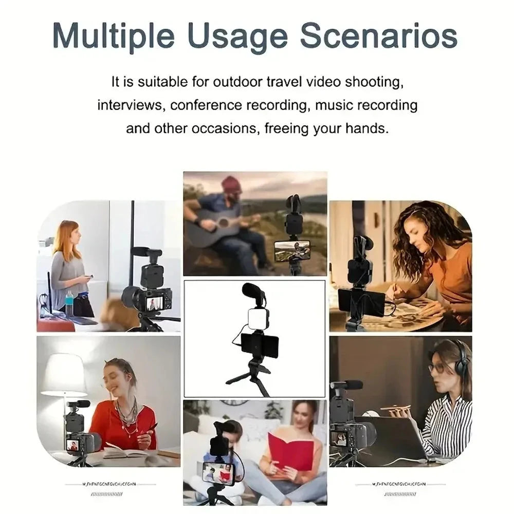 VlogMaster Kit for Ultimate Video Creation and Streaming