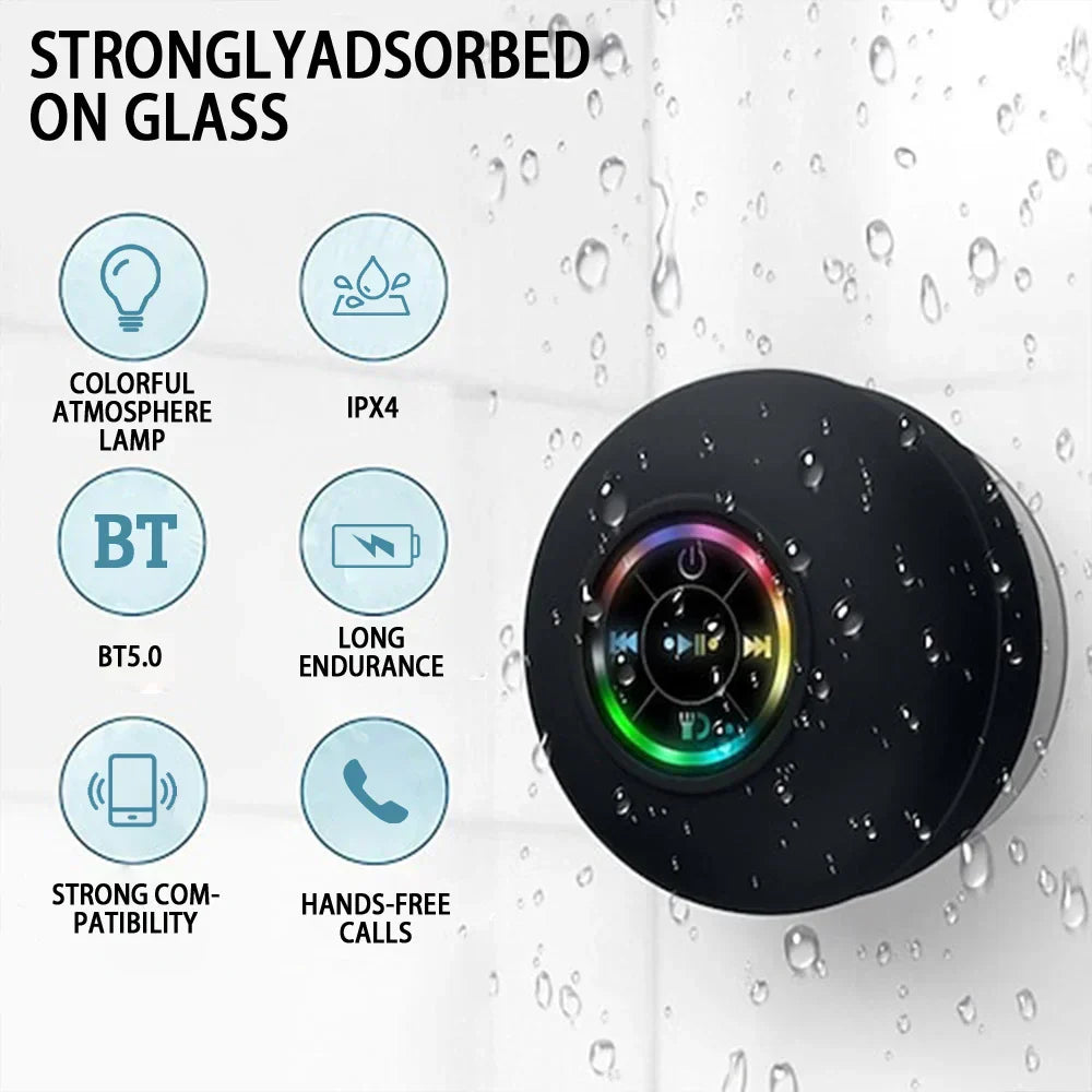 Altavoz Bluetooth Resistente al Agua para Aventuras al Aire Libre