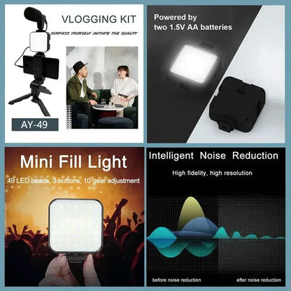 VlogMaster Kit for Ultimate Video Creation and Streaming