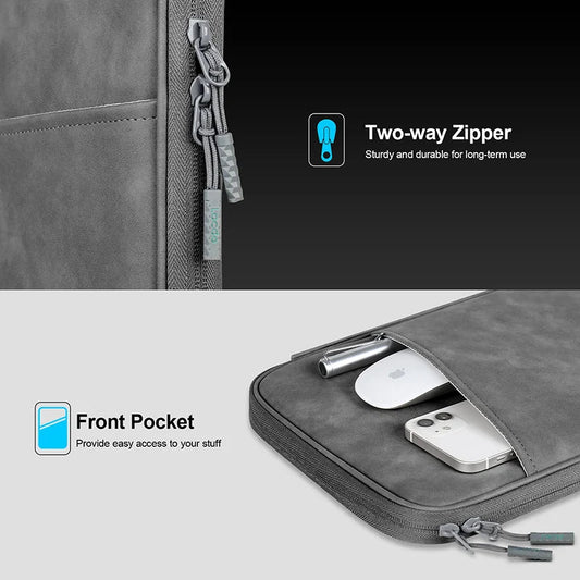 Funda Organizadora Elegante y Multi-Compartimentos para Tabletas de 10-13'' - Organizador de Tabletas Elegante